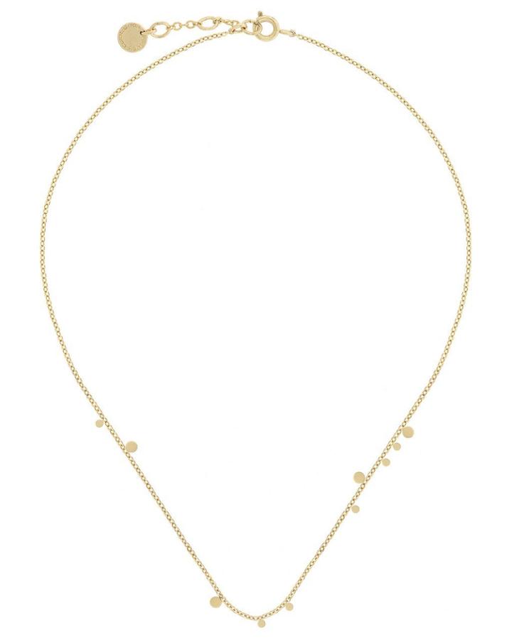French Connenction Mini Disc Necklace