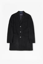 French Connection Melton Wool Tailored Coat
