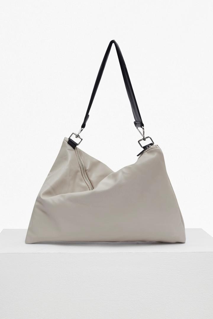 French Connection Soft Faux Leather Shoulder Bag