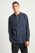 French Connenction Overdyed Double Gingham Shirt