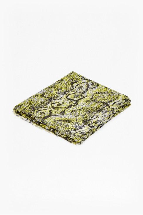 French Connection Soho Boa Print Scarf