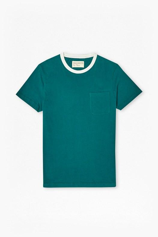 French Connection Jackson Crew Contrast Neck T-shirt