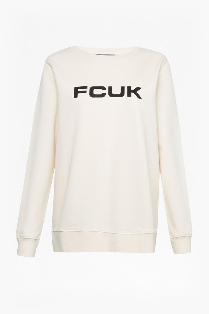 Fcus Fcuk Sweat Crew Neck Sweater