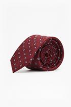 French Connection Madhar Mini Paisley Silk Tie