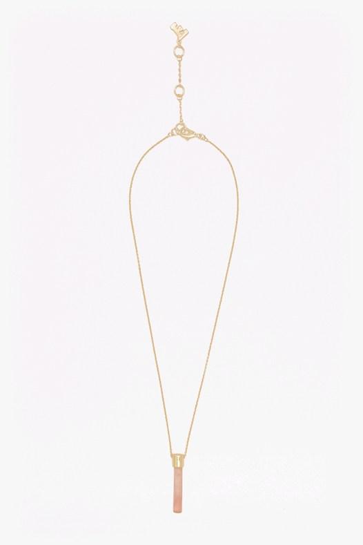 French Connection 20 Inch Tube Pendant Necklace
