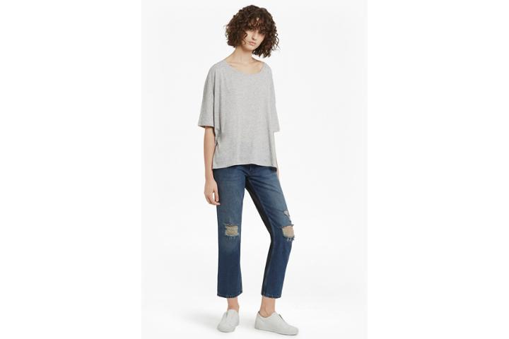 French Connection Indi Mash Up Boyfit Jeans