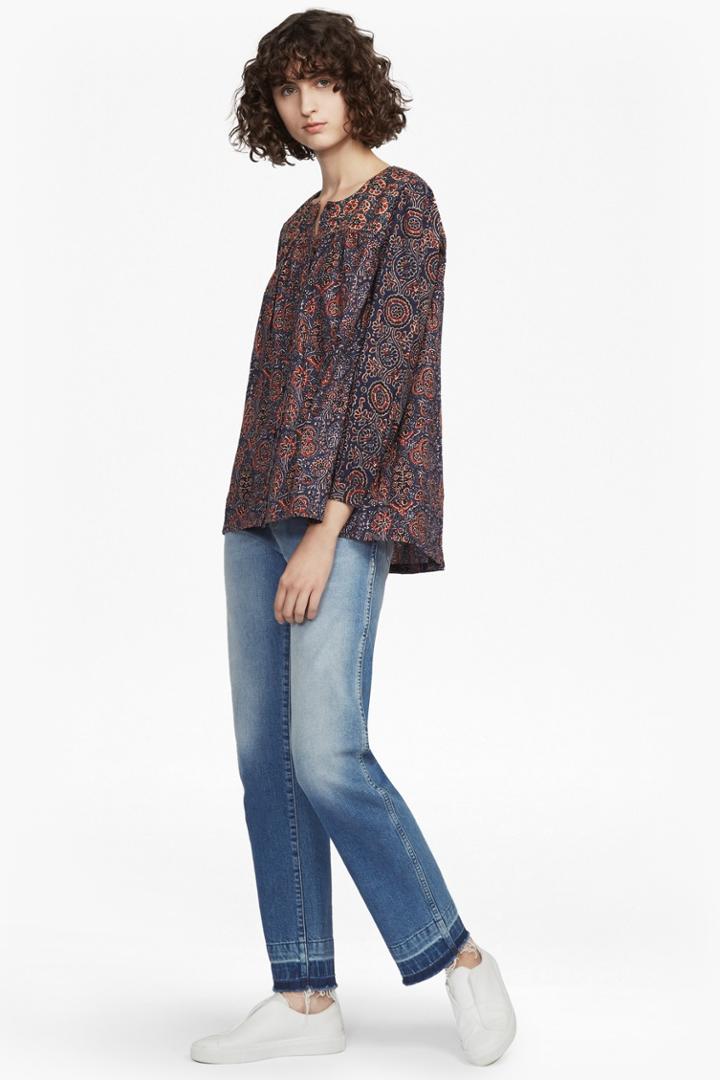 Fcus Marietta Mix Smock Top
