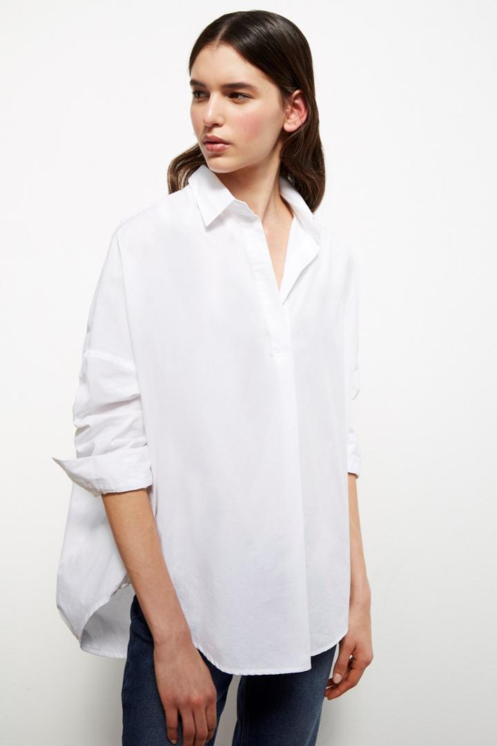 Fcus Rhodes Poplin Relaxed Fit Shirt