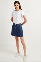 French Connenction Mena Denim Mini Skirt