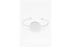 French Connection Core Brushed Disk Bangle