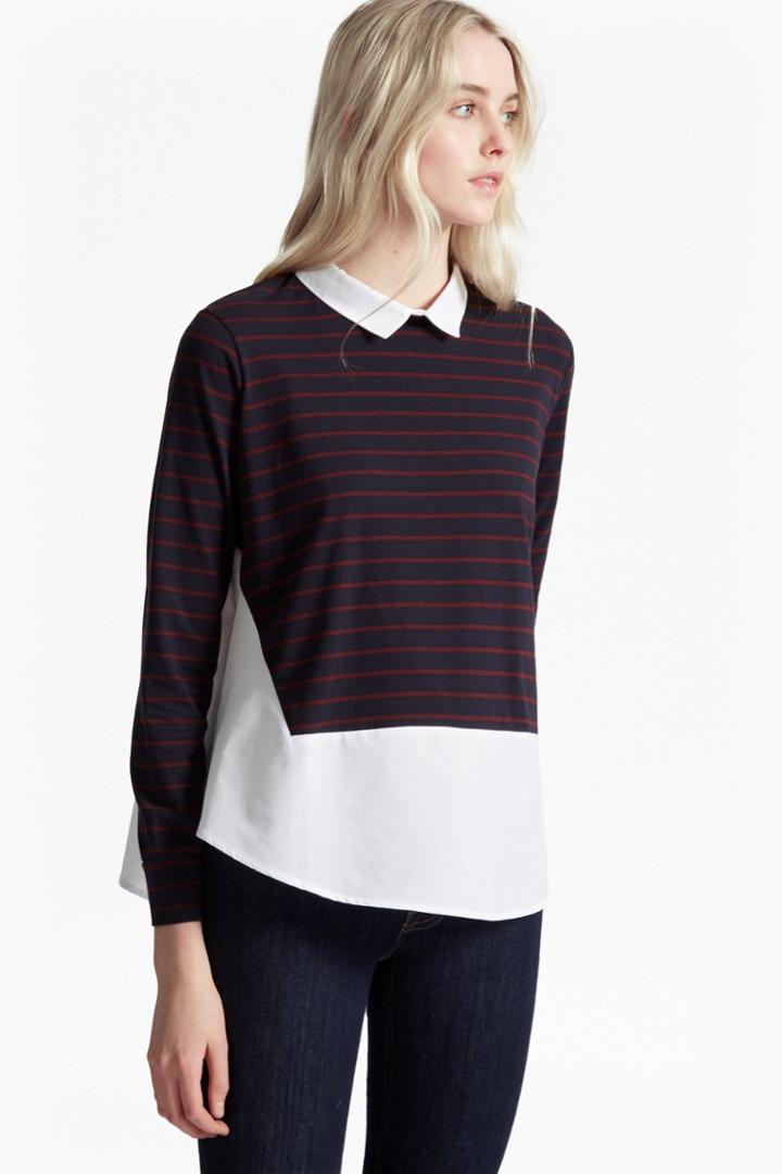 French Connection Fresh Tim Tim Jersey Top