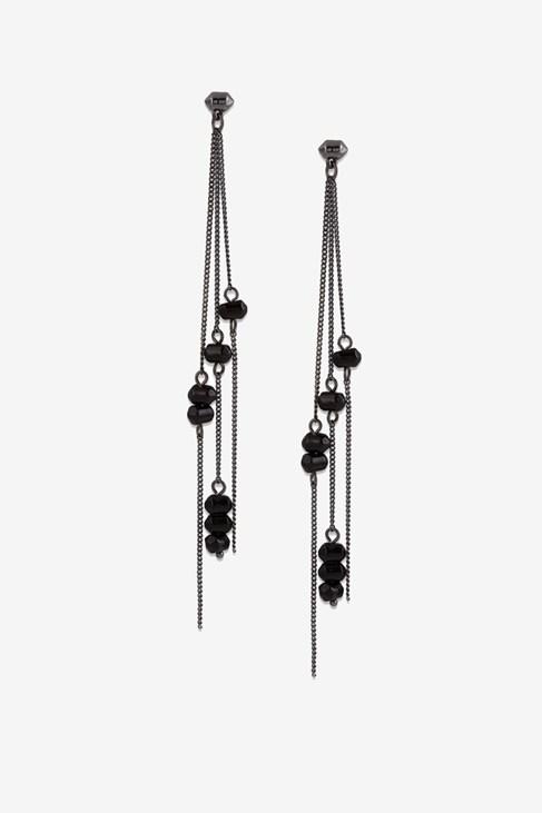 French Connection Linear Spiked Drop Earrings