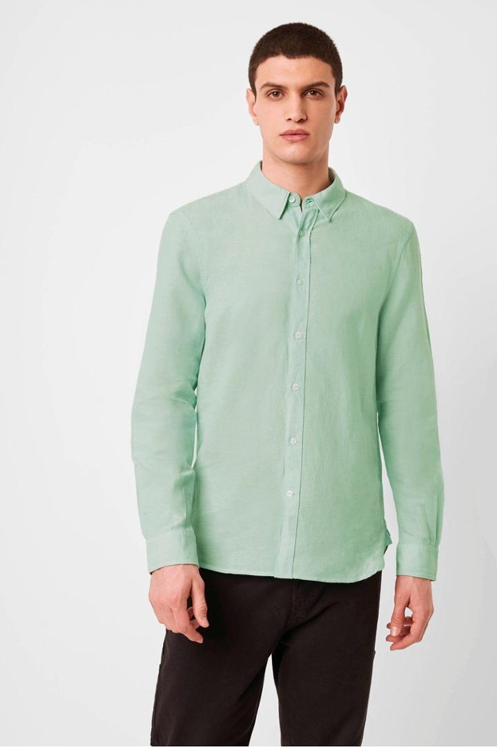  Cotton Linen Slub Shirt