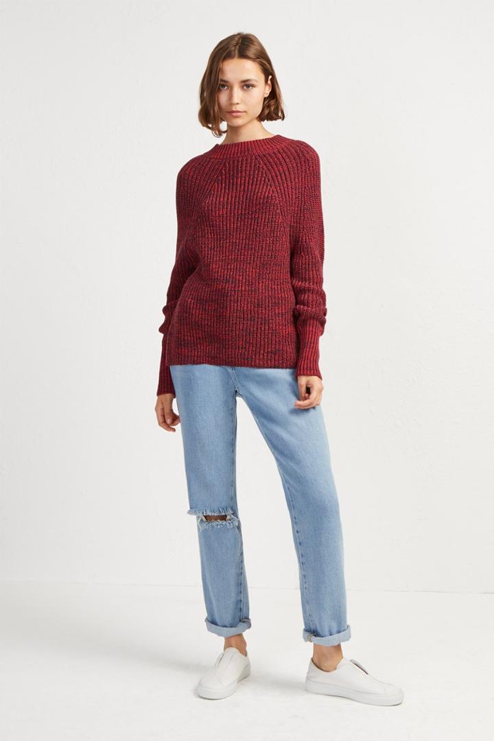 French Connenction Mozart Melange Sweater