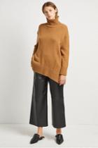 French Connenction Alia Leather Culottes