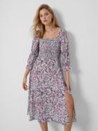 French Connection Flores Verona Crepe Dress