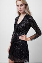 French Connection Emille Sparkle Short Dress