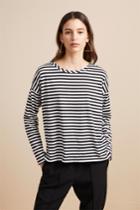 French Connection Tim Tim Light Stripe Top
