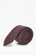 French Connection Lawson Dogtooth Wool Mix Tie