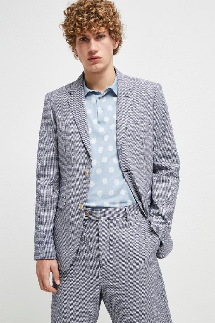 Fcus Seersucker Suiting Jacket