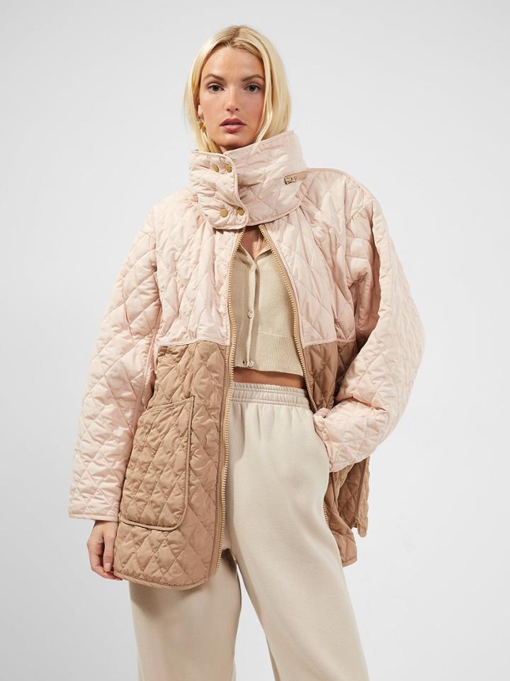 French Connection Aris Sustainable Quilted Coat