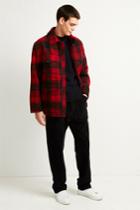 French Connenction Hunting Check Harrington Jacket