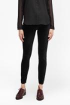 French Connection Raven Velvet 5 Pocket Skinny Jeans