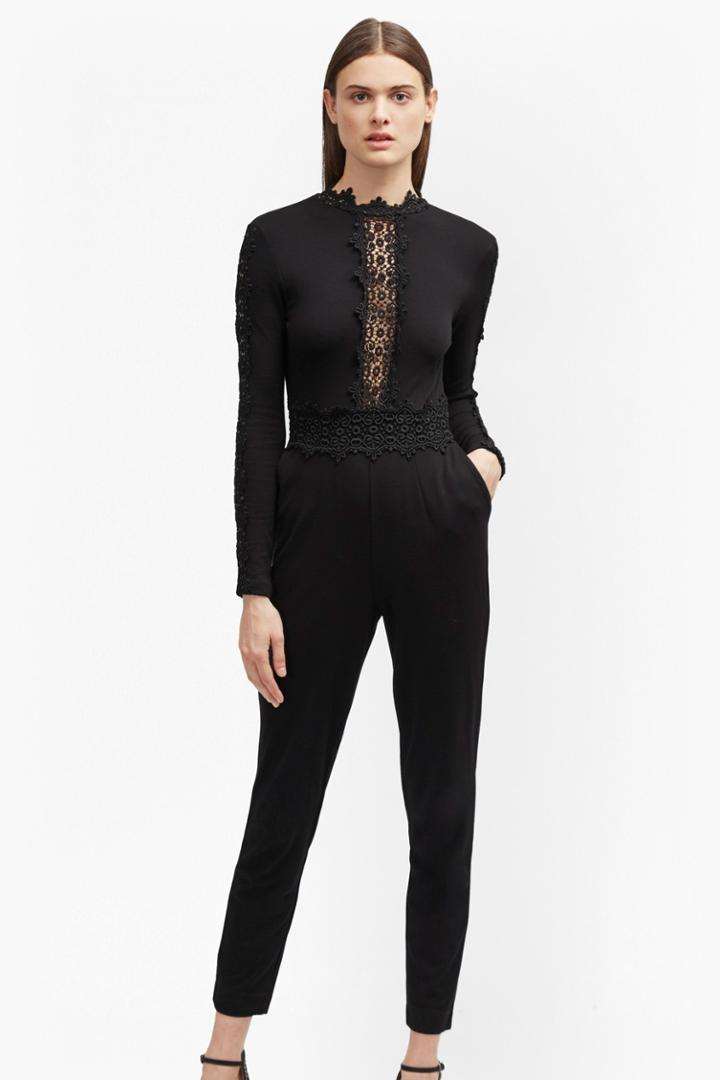 French Connection Petra Lace Beau Jumpsuit