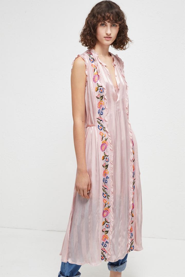 French Connenction Katalina Stripe Midi Dress