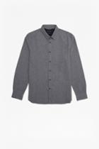  Melange Flannel Shirt