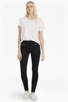 French Connenction Power Stretch Zip Skinny Jeans