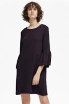 French Connenction Paros Sudan Flared Sleeve Dress