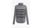 French Connection Babysoft Striped Roll Neck Jumper