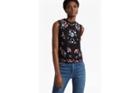 French Connection Edith Floral Sleeveless Top