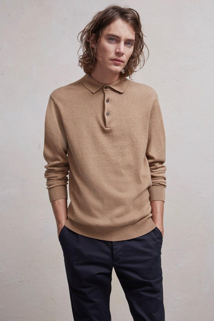 Fcus Portrait Wool Polo Jumper