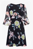 Fcus Enoshima Drape V-neck Dress