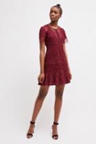 French Connenction Chante Lace Mix Dress