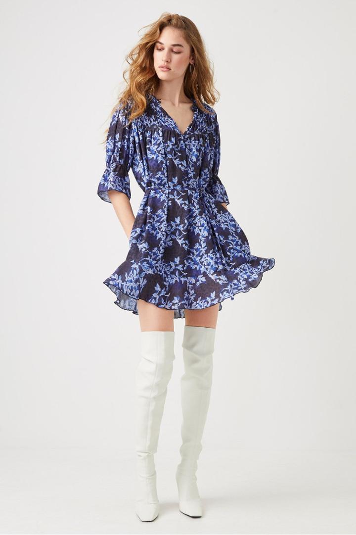French Connection Dionne Gathered Mini Dress