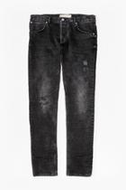 French Connection Tnk Destroyed Slim Jeans