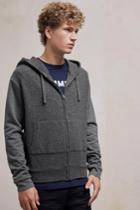 Fcus Boiled Sweat Knit Hybrid Hoody Sweatshirt