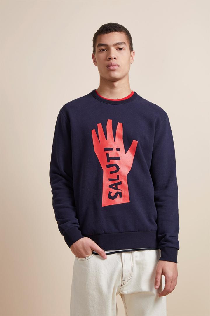 French Connenction Salut Sweatshirt