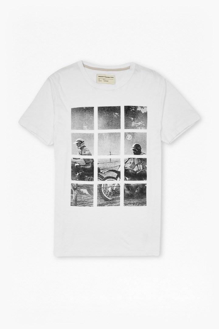 French Connection Riders Printed T-shirt