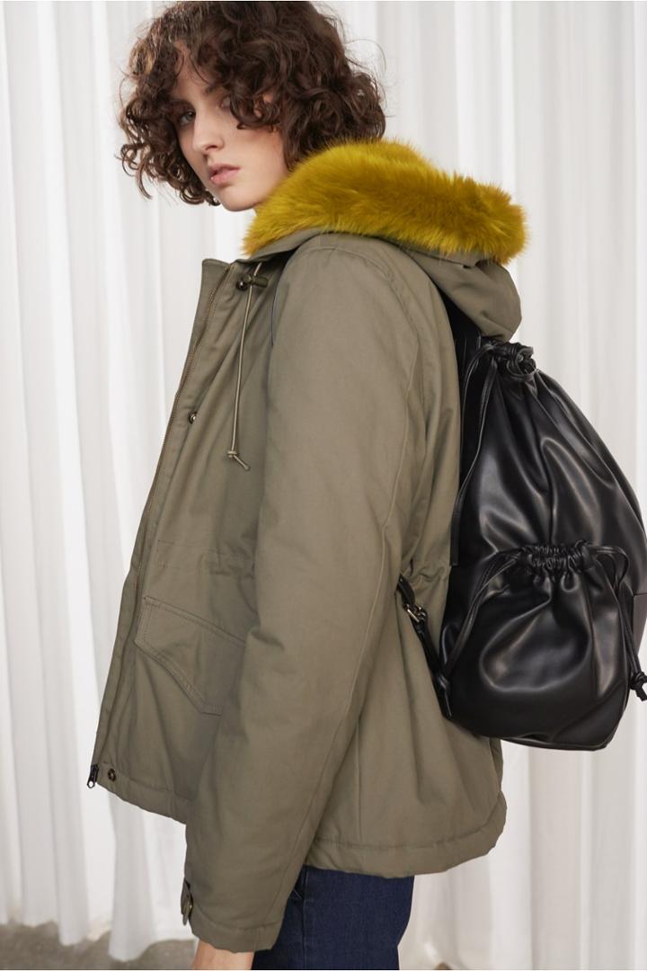Fcus Syble Cotton Longline Parka