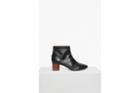 French Connection Hannah Cylinder Heeled Leather Boots