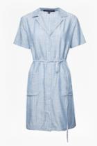 French Connenction Laiche Stripe Shirt Dress