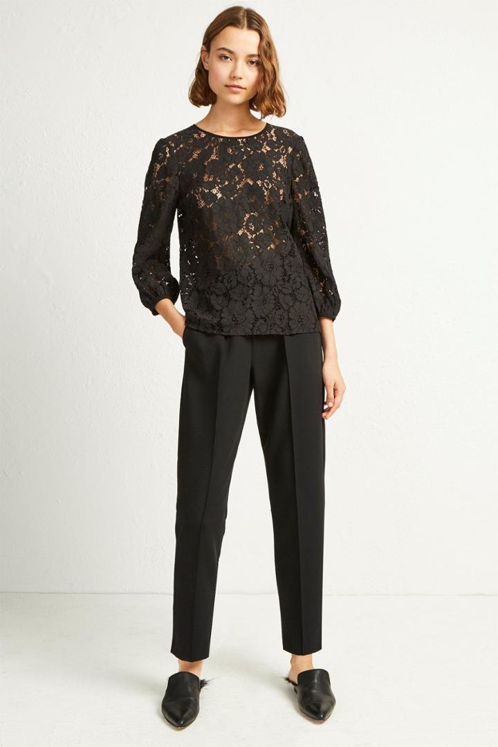 French Connenction Emma Lace Top