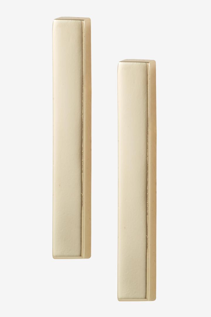 French Connection Rectangle Bar Stud Earring