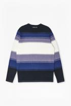 French Connection Fenite Stripe Ombre Knitted Jumper