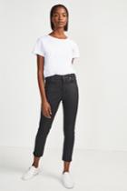 French Connenction Joany Leather Look Skinny Jeans