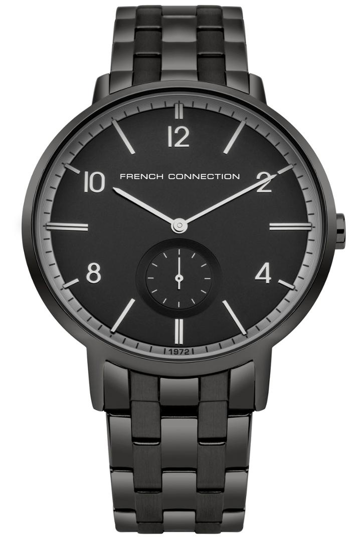 French Connection Gunmetal Bracelet Watch